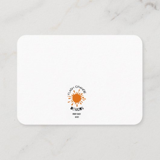 Monorail train car coaster autism puzzle  名刺 (裏面)