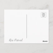 Monotone Rose [Postcard] ポストカード (裏面)