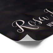 Monotone Rose [Value Poster Paper] ポスター (角)