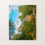 Monrepos城Ludwigsburgドイツ。 ジグソーパズル (縦)