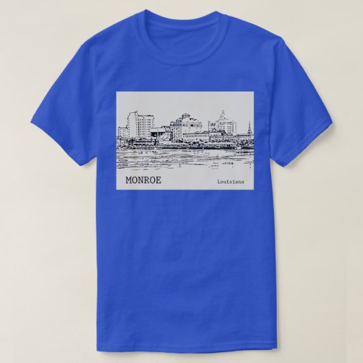 Monroe Louisiana Tシャツ – 1 (デザイン正面)