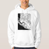 Monrovia Liberia City Map パーカ (正面)