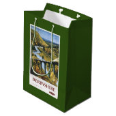 Monsal Dale、列車および陸橋の英国国鉄 ミディアムペーパーバッグ (裏面アングル)