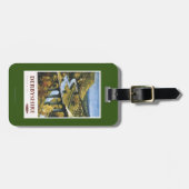 Monsal Dale、列車および陸橋の英国国鉄 ラゲッジタグ (正面横)