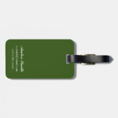 Monsal Dale、列車および陸橋の英国国鉄 ラゲッジタグ (裏面横)