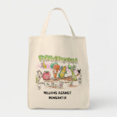 Monsantoのエコのバッグのトートに対する何百万 トートバッグ (正面)