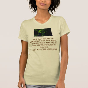MONSANTOの技術のTシャツ Tシャツ