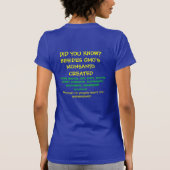 MONSANTOの技術 Tシャツ (裏面)