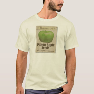 Monsantoの毒Appleの種 Tシャツ