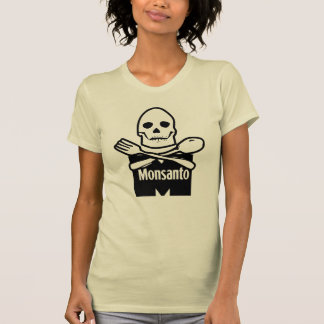 Monsantoは死のTシャツを意味します Tシャツ