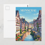 Monschau Germany ポストカード (正面/裏面)