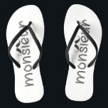 MONSIEUR -おもしろいタイポグラフィwムスタッシュフリップフロップ ビーチサンダル<br><div class="desc">NewparkLane - Flipflops;おもしろいタイポグラフィで文字'MONSIEUR'と手入れされた口ひげ。白灰色のパターンに対しストライプのて。父の日のプレゼントとして、またはビーチでの彼の目的地の結婚式のための新郎のためのおもしろいギフト！彼と彼女のバージョンが利用可能！彼女のための文字：マドモワゼル，おもしろいピンクのタイポグラフィとハート.このコレクションで一致する他のアイテムを確認する。このデザインは、現在このコレクションに含まれていない特定の製品に対して使用しますか？または、他に特定の個人デザインの願い？感じお連絡楽に！</div>