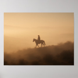 Monsoon Clouds Poster - Dramatic Desert Sky Print ポスター