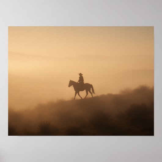 Monsoon Clouds Poster - Dramatic Desert Sky Print ポスター (正面)