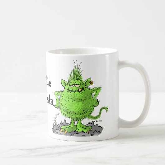 Monstaの少しマグ コーヒーマグカップ (右)