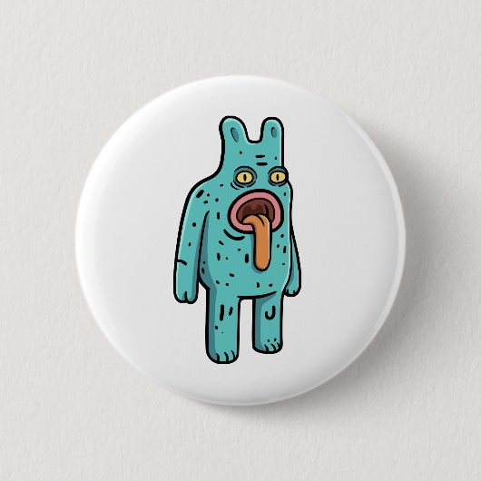 Monster 缶バッジ (正面)