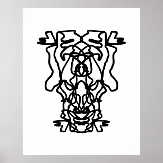 monster art line ポスター (正面)