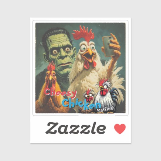 “Monster BFFs” Anna & Stan Vinyl  シール (シート)