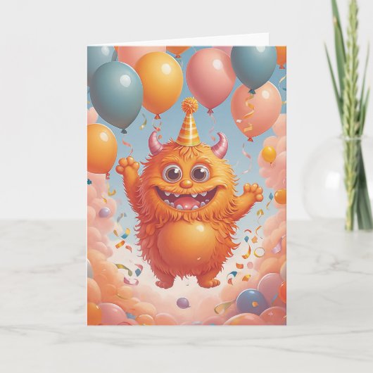 Monster Birthday Bash カード (正面)