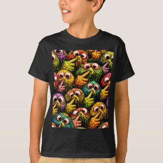 Monster Booger Party Funny Gross-Out Tシャツ
