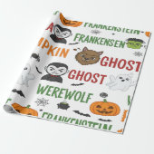 Monster Candy Parade For Halloween  ラッピングペーパー (アンロールド)