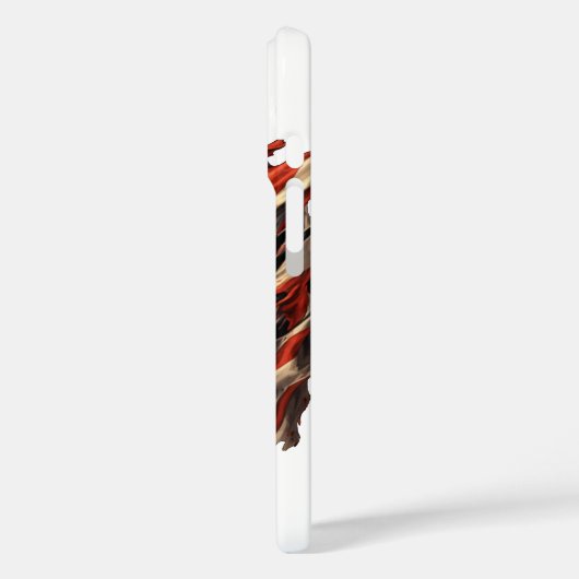 Monster, Creature, American Flag, USA, Scary, Claw Case-Mate iPhoneケース (裏面 / 左)