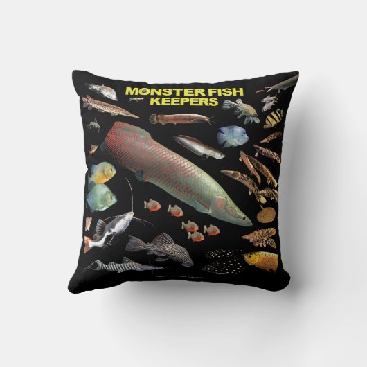 Monster Fish Keepers クッション (裏面)