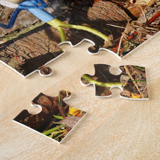 Monster Fubby op schommel. ジグソーパズル (側面)