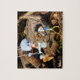 Monster Fubby op schommel. ジグソーパズル