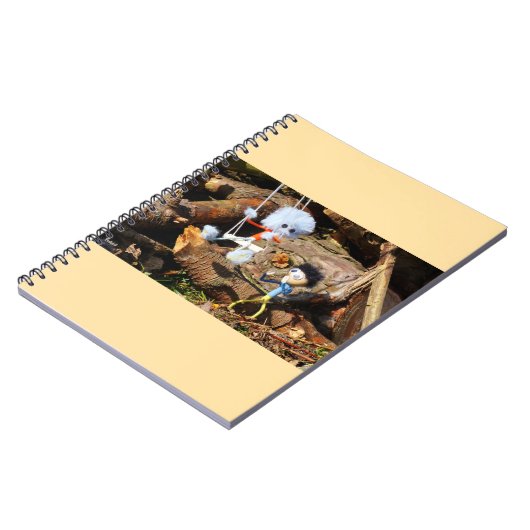 Monster Fubby op schommel. ノートブック (左側)