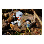 Monster Fubby op schommel. ポスター (正面)