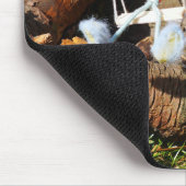 Monster Fubby op schommel. マウスパッド (コーナー)