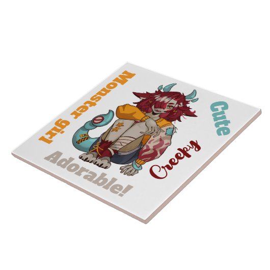 Monster Girl  タイル (側面)