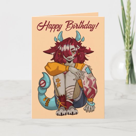 Monster girl VTuber カード (正面)