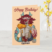 Monster girl VTuber カード (黄色い花)