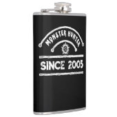 Monster Hunter Sigil Distressed Typography フラスク (右)