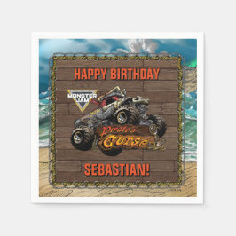 Monster Jam - パイレーツカースの誕生日 スタンダードカクテルナプキン