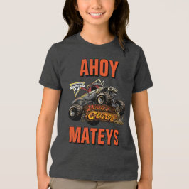 Monster Jam - パイレーツカーズ 誕生日 トライブレンドTシャツ