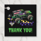 Monster Jam Grave Digger Thank You フェイバータグ (正面)