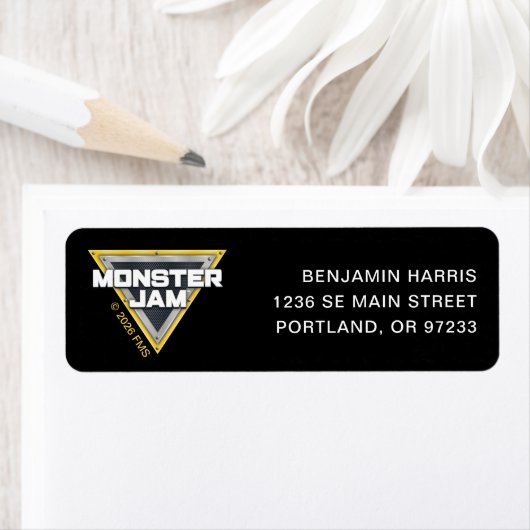 Monster Jam Logo ラベル (インサイチュ)