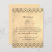 Monster lion medieval 招待状 (正面/裏面)