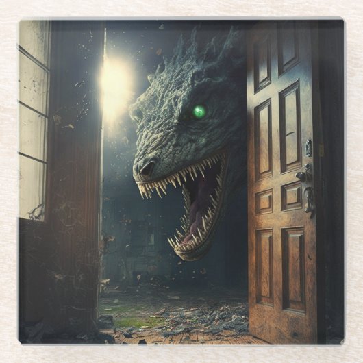 Monster lurk ガラスコースター (正面)