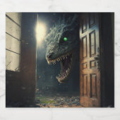 Monster lurk ビールラベル (シングルラベル)