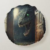 Monster lurk ラウンドクッション (裏面)