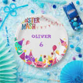 Monster Mash Paper Plates - Kids Birthday Party ペーパープレート (パーティー)