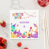 Monster Mash Party Napkins - Kids Birthday スタンダードランチョンナプキン (インサイチュ)