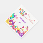 Monster Mash Party Napkins - Kids Birthday スタンダードランチョンナプキン (角)