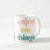 MONSTER MUG ENJOY LITTLE THINGS コーヒーマグカップ (正面右)