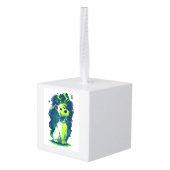 Monster Mutt � Cute Halloween Dog キューブオーナメント (裏面アングル)