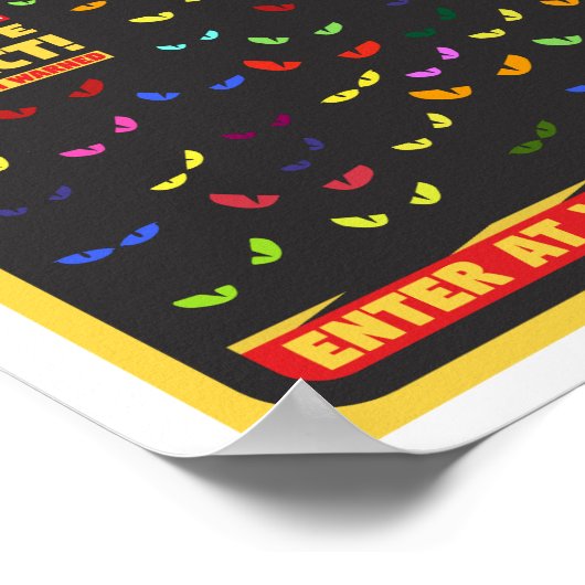 Monster poster  ポスター (角)